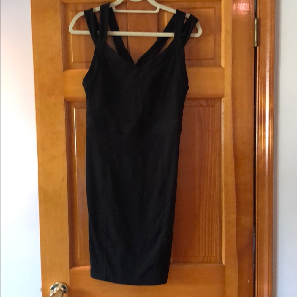 Armani exchange black dress.